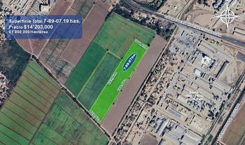 9_2935 | 7.89 HECTAREAS TERRENO Ejido Jiquilpan en Los Mochis, Ahome, Sinaloa. Uso agrícola, industrial o para desarrollo habitacional. | GM Inmobiliaria