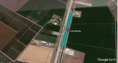 13_1390 | En Venta excelente Terreno Agroindustrial, Carretera Los Mochis-Topolobampo. | GM Inmobiliaria